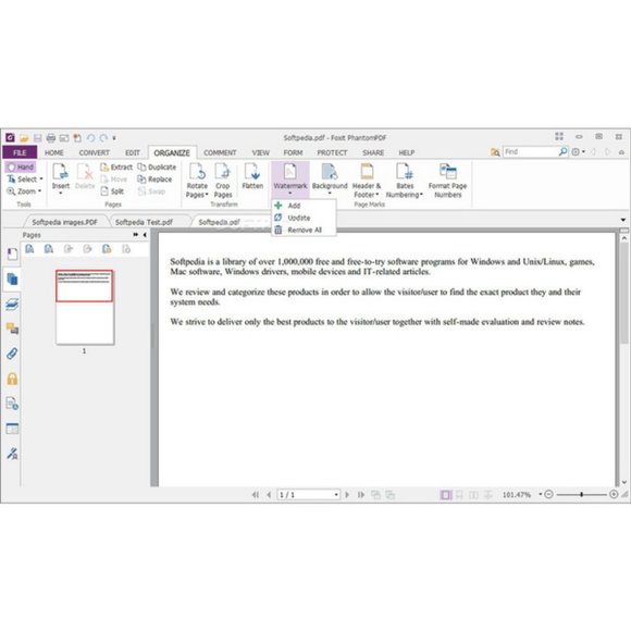 Foxit PhantomPDF Business 10 Pre-activated - Picture 2 of 3
